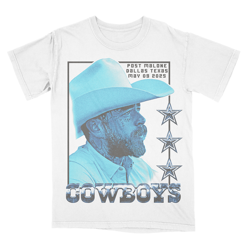 Post Malone X Dallas Cowboys Photo T-Shirt