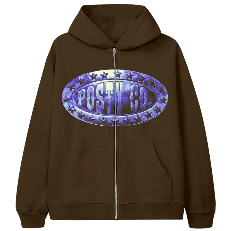 Posty Co Zip Hoodie