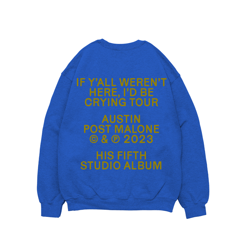 Blue Tour Crewneck