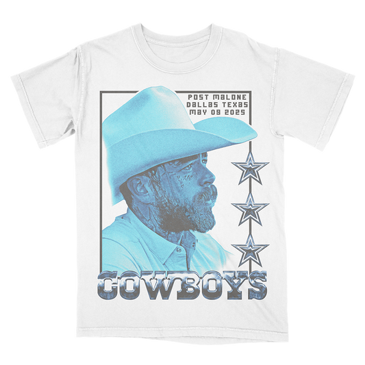 Post Malone X Dallas Cowboys Photo T-Shirt