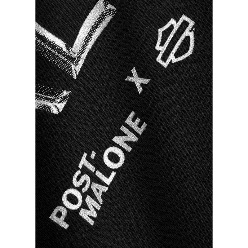 Post Malone x h-d Chrome Malone Pullover Hoodie