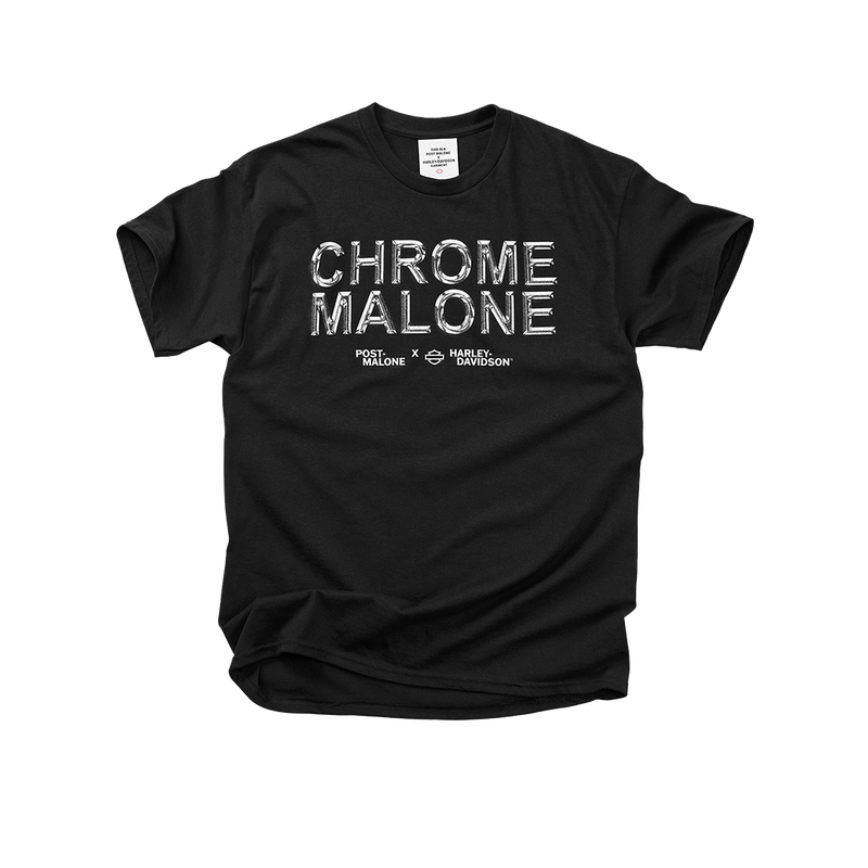 Post Malone x h-d Chrome Malone Tee