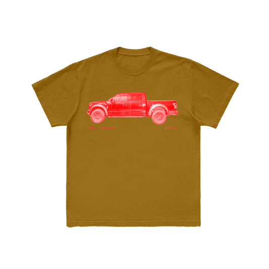 turned truck t-shirt