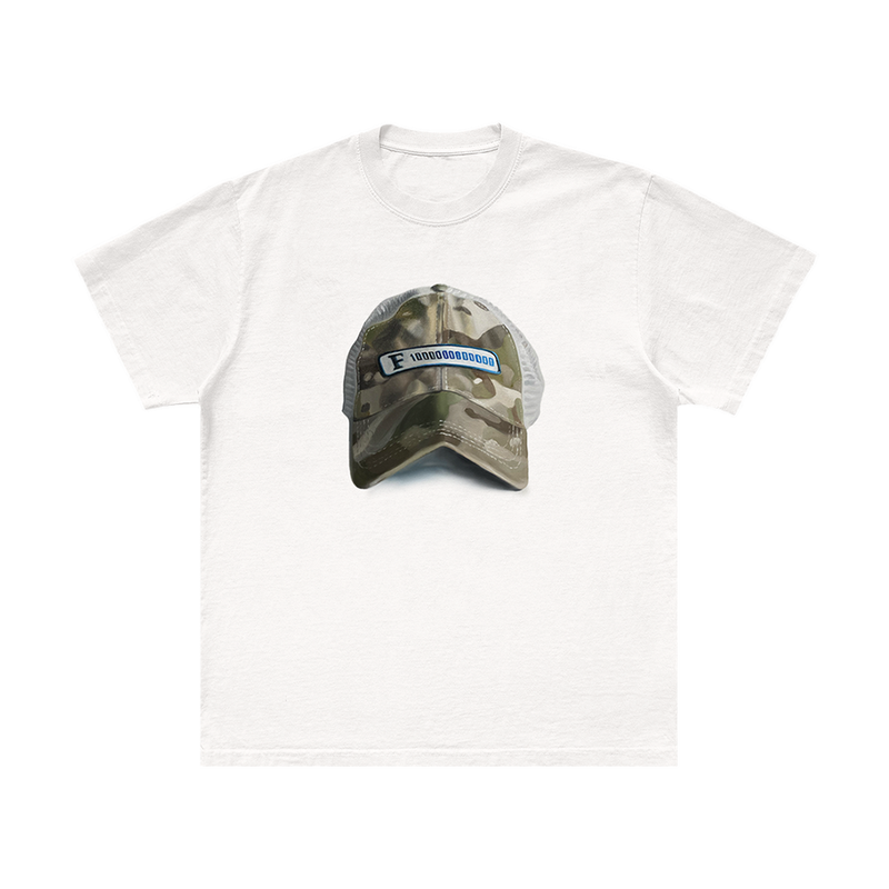 EMBLEM HAT PAINTING TEE